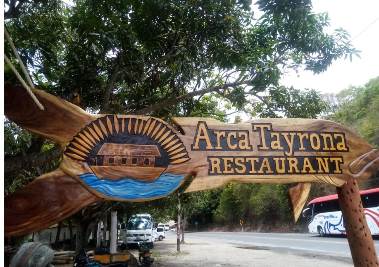 Arca Tayrona Restaurant & Hostal Los Naranjos Dış mekan fotoğraf