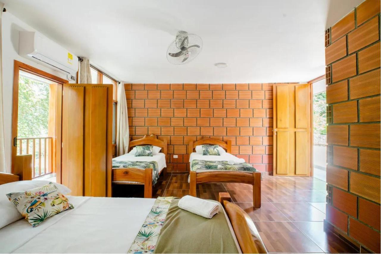 Arca Tayrona Restaurant & Hostal Los Naranjos Dış mekan fotoğraf